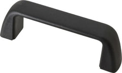 J.W. Winco - 110mm Center to Center, Black Matte Finish Plastic Pull Handle - 32mm Long, 40mm High - A1 Tooling