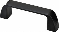 J.W. Winco - 4.61" Center to Center, Black Matte Finish Plastic Pull Handle - 1.34" Long, 1.61" High - A1 Tooling