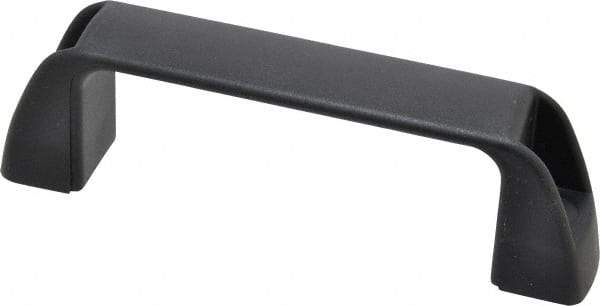 J.W. Winco - 117mm Center to Center, Black Matte Finish Plastic Pull Handle - 34mm Long, 41mm High - A1 Tooling