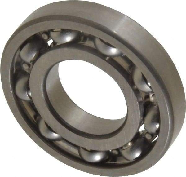 SKF - 3/4" Bore Diam, 1-5/8" OD, Open Deep Groove Radial Ball Bearing - 5/16" Wide, 1 Row, Round Bore, 1,150 Lb Static Capacity, 2,100 Lb Dynamic Capacity - A1 Tooling