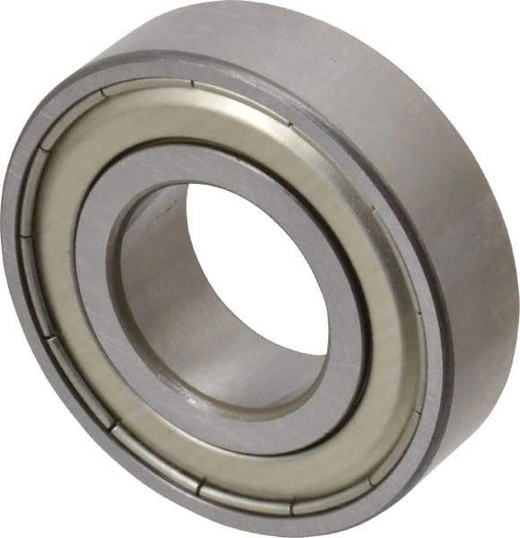 SKF - 3/4" Bore Diam, 1-5/8" OD, Double Shield Deep Groove Radial Ball Bearing - 7/16" Wide, 1 Row, Round Bore, 1,150 Lb Static Capacity, 2,100 Lb Dynamic Capacity - A1 Tooling