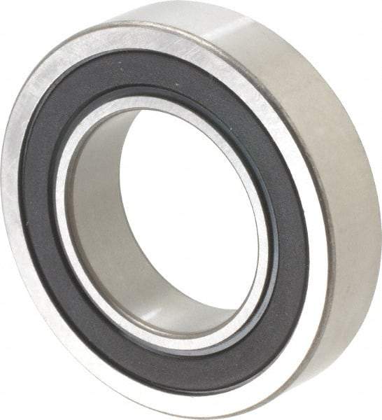 SKF - 1-1/4" Bore Diam, 2-1/4" OD, Double Seal Deep Groove Radial Ball Bearing - 1/2" Wide, 1 Row, Round Bore, 2,090 Lb Static Capacity, 3,150 Lb Dynamic Capacity - A1 Tooling