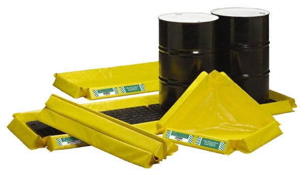 Enpac - Spill Pallets, Platforms, Sumps & Basins Number of Drums: 8 Sump Capacity (Gal.): 80.00 - A1 Tooling