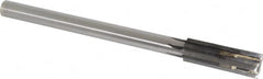 Made in USA - 0.7531 to 0.784" Diam, 5/8" Diam Shank, 2-1/2" Flute, Semi Finish Semi Ground Chucking Reamer - A1 Tooling