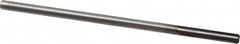 Made in USA - 1/4" Carbide-Tipped 4 Flute Chucking Reamer - Straight Flute, 1-1/2" Straight Shank, 1-1/2" Flute Length, 6" OAL - A1 Tooling