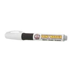 Super Met-Al - White Paint Marker - Fiber Tip, Oil Based - A1 Tooling