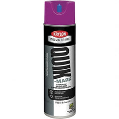 Krylon - 20 fl oz Purple Marking Paint - 50 to 60 Sq Ft Coverage, Solvent-Based Formula - A1 Tooling