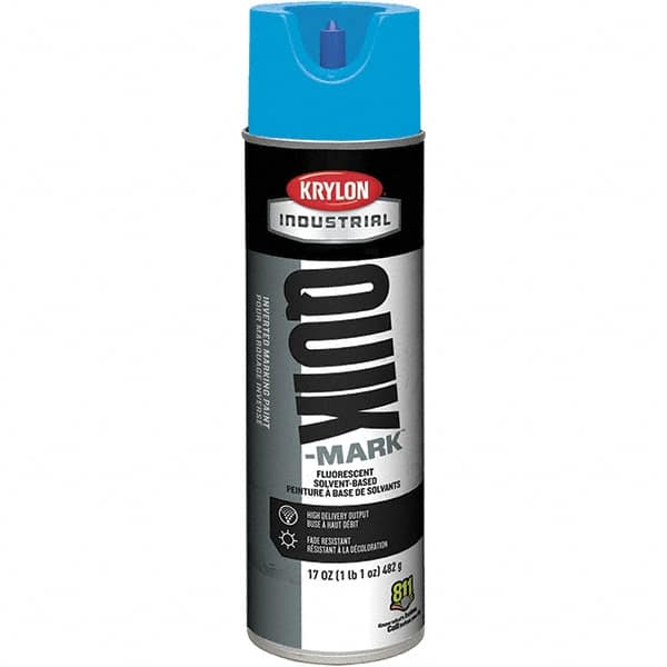 Krylon - 20 fl oz Blue Marking Paint - 50 to 60 Sq Ft Coverage, Solvent-Based Formula - A1 Tooling