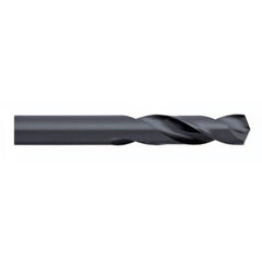 Titan USA - Screw Machine Length Drill Bits; Drill Bit Size (Decimal Inch): 0.1875 ; Drill Bit Size (Inch): 3/16 ; Drill Point Angle: 135 ; Drill Bit Material: High Speed Steel ; Drill Bit Finish/Coating: Black Oxide ; Flute Type: Spiral - Exact Industrial Supply