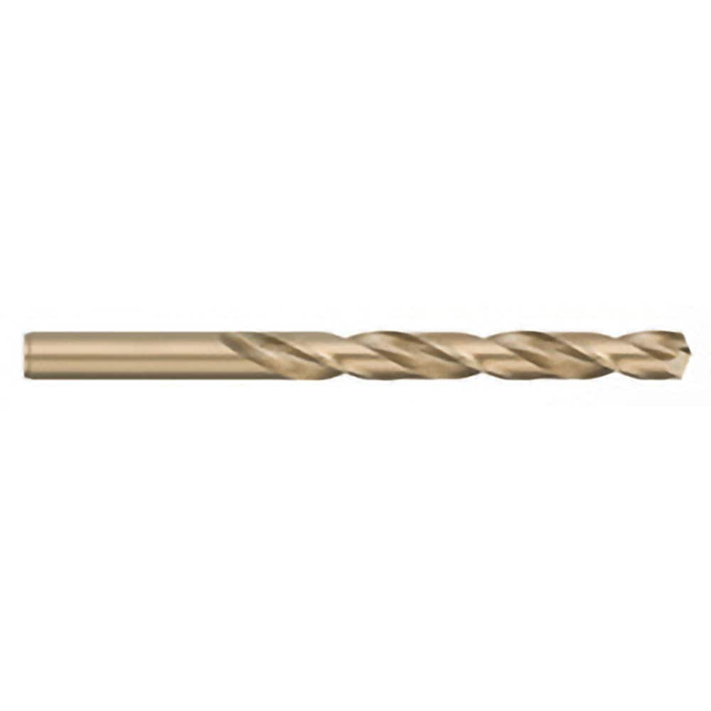 Titan USA - Jobber Length Drill Bits; Drill Bit Size (Wire): #9 ; Drill Bit Size (Decimal Inch): 0.1960 ; Drill Point Angle: 135 ; Drill Bit Material: Cobalt ; Drill Bit Finish/Coating: Uncoated ; Flute Type: Spiral - Exact Industrial Supply