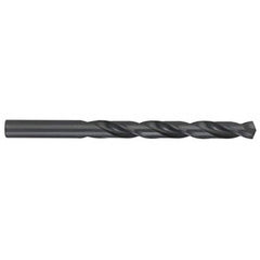 Titan USA - Jobber Length Drill Bits; Drill Bit Size (Wire): #12 ; Drill Bit Size (Decimal Inch): 0.1890 ; Drill Point Angle: 135 ; Drill Bit Material: High Speed Steel ; Drill Bit Finish/Coating: Uncoated ; Flute Type: Spiral - Exact Industrial Supply