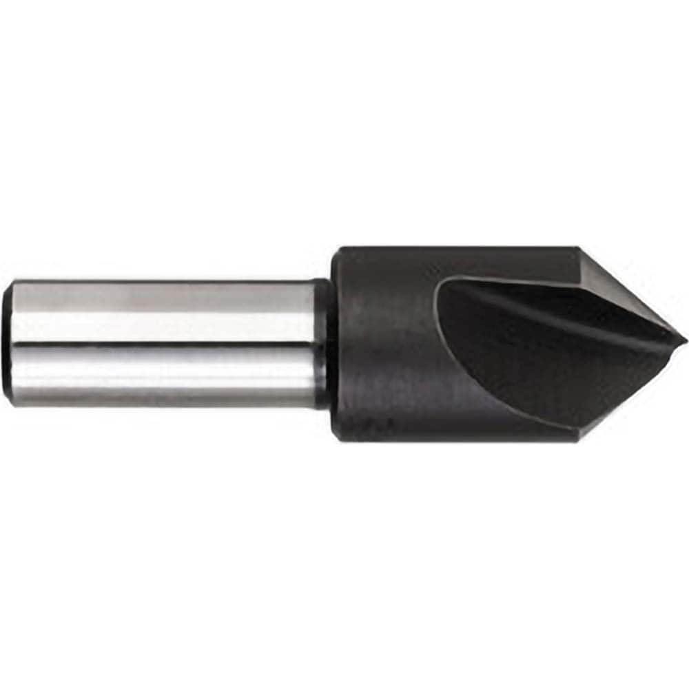 Titan USA - Countersinks; Head Diameter (Inch): 1 ; Head Diameter (Decimal Inch): 1.0000 ; Number of Flutes: 1 ; Included Angle: 82 ; Countersink Material: Solid Carbide ; Countersink Finish/Coating: Uncoated - Exact Industrial Supply