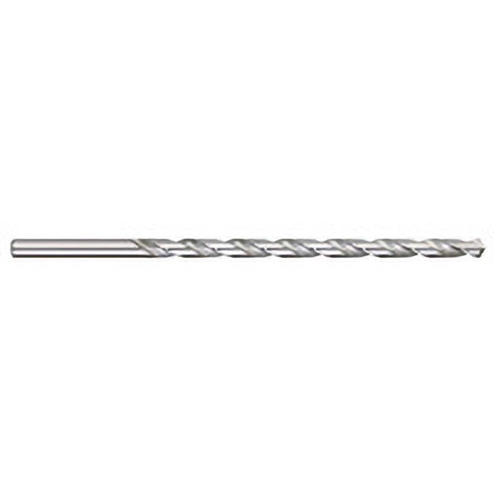 Titan USA - Extra Length Drill Bits; Drill Bit Size (Inch): 9/16 ; Drill Bit Size (Decimal Inch): 0.5625 ; Drill Point Angle: 118 ; Drill Bit Material: High Speed Steel ; Drill Bit Finish/Coating: Uncoated ; Overall Length (Inch): 12 - Exact Industrial Supply