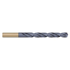 Titan USA - Jobber Length Drill Bits; Drill Bit Size (Inch): 5/64 ; Drill Bit Size (Decimal Inch): 0.0781 ; Drill Point Angle: 135 ; Drill Bit Material: Cobalt ; Drill Bit Finish/Coating: AlTiN ; Flute Type: Spiral - Exact Industrial Supply