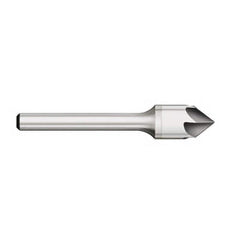 Titan USA - Countersinks; Head Diameter (Inch): 1/2 ; Head Diameter (Decimal Inch): 0.5000 ; Number of Flutes: 6 ; Included Angle: 90 ; Countersink Material: Solid Carbide ; Countersink Finish/Coating: Uncoated - Exact Industrial Supply