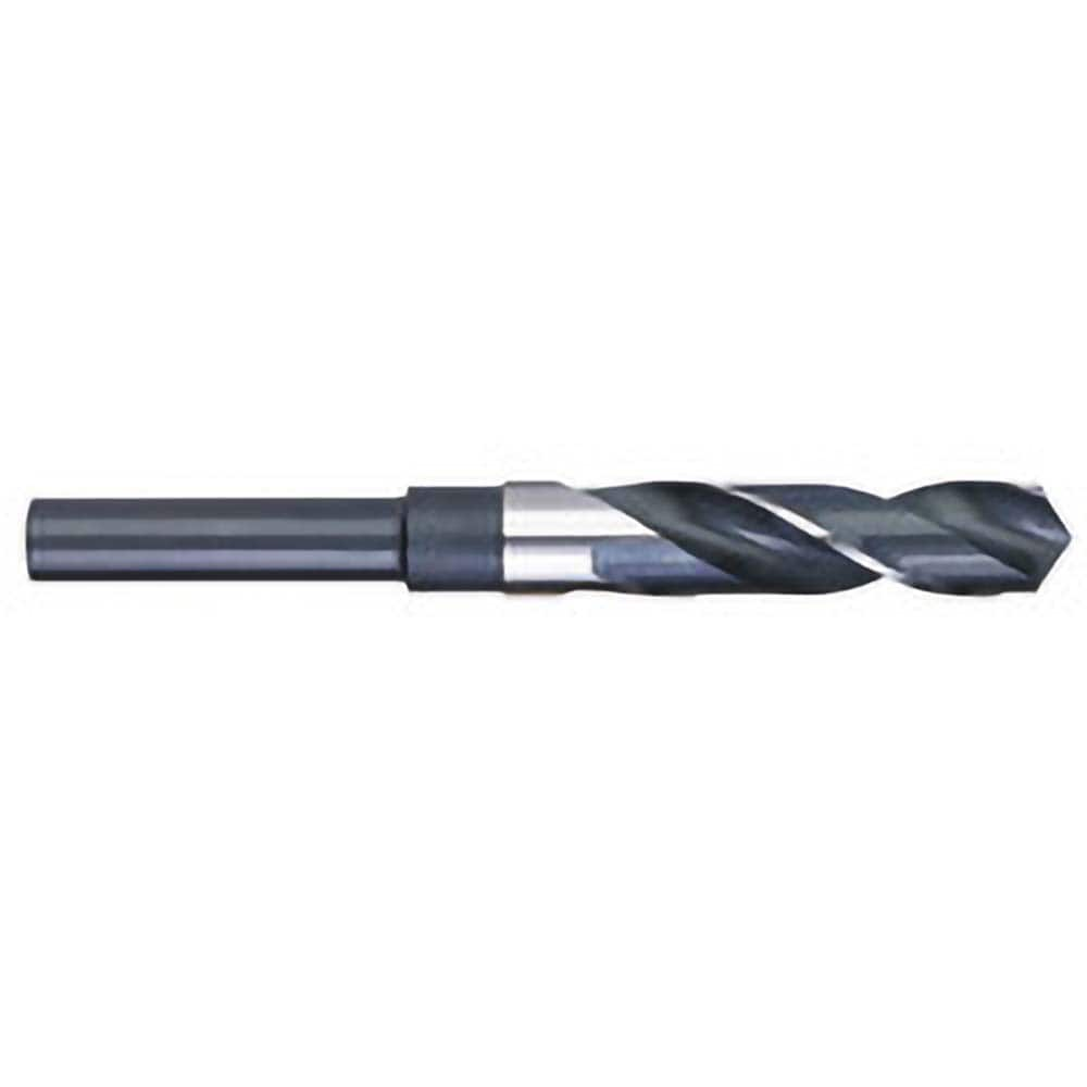 Titan USA - 1-1/2" 118° 1/2" Shank Uncoated High Speed Steel Silver & Deming Reduced Shank Drill Bit - Exact Industrial Supply