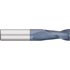 Titan USA - Square End Mills; Mill Diameter (Decimal Inch): 0.0938 ; Number of Flutes: 2 ; Length of Cut (Inch): 3/8 ; Length of Cut (Decimal Inch): 0.3750 ; Material: Solid Carbide ; Finish/Coating: AlTiN - Exact Industrial Supply