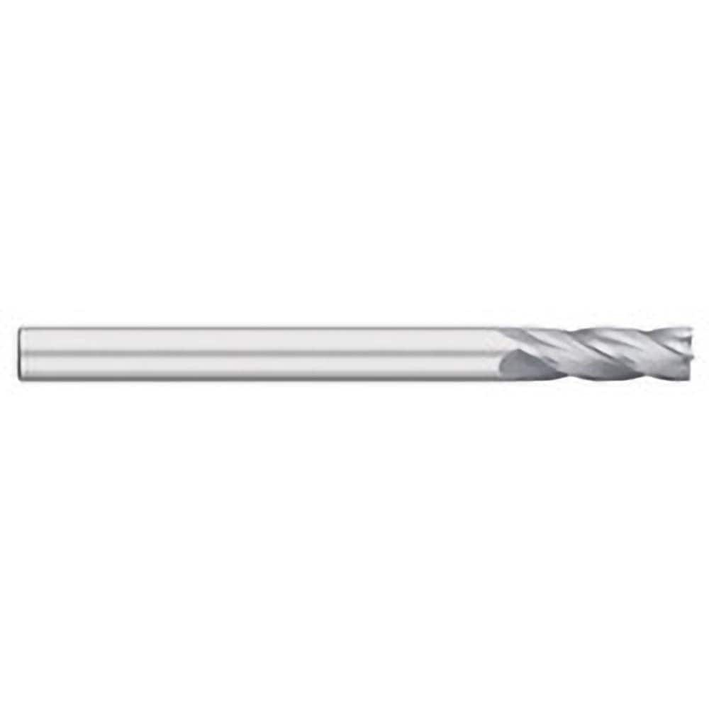 Titan USA - Square End Mills; Mill Diameter (Inch): 1/8 ; Mill Diameter (Decimal Inch): 0.1250 ; Number of Flutes: 4 ; Length of Cut (Inch): 1 ; Length of Cut (Decimal Inch): 1.0000 ; Material: Solid Carbide - Exact Industrial Supply