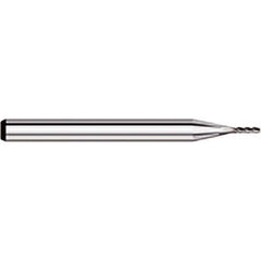 Titan USA - Square End Mills; Mill Diameter (Decimal Inch): 0.0650 ; Number of Flutes: 4 ; Length of Cut (Decimal Inch): 0.1950 ; Material: Solid Carbide ; Finish/Coating: Uncoated ; Shank Diameter (Inch): 1/8 - Exact Industrial Supply