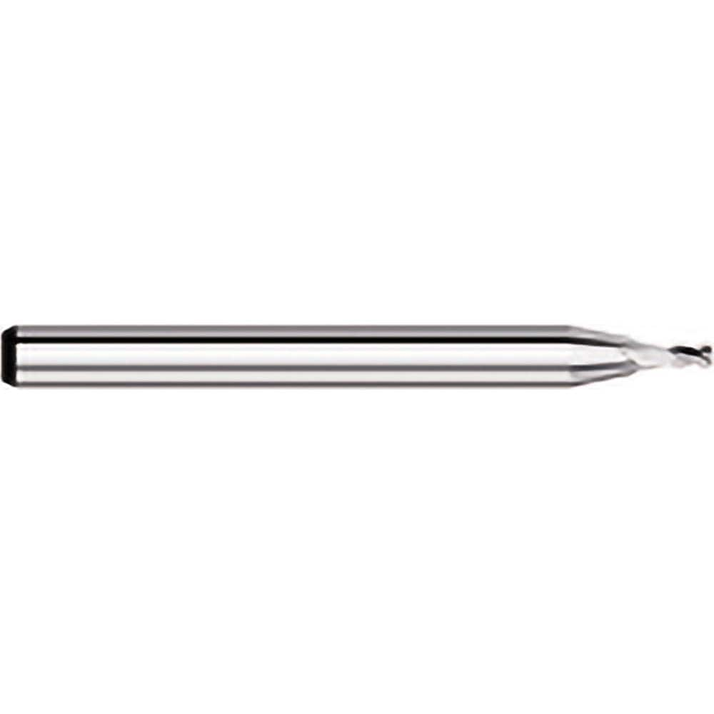 Titan USA - Square End Mills; Mill Diameter (mm): 1.20 ; Mill Diameter (Inch): 3/64 ; Mill Diameter (Decimal Inch): 0.0470 ; Number of Flutes: 4 ; Length of Cut (mm): 1.80 ; Length of Cut (Decimal Inch): 0.0710 - Exact Industrial Supply