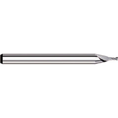 Titan USA - Square End Mills; Mill Diameter (mm): 1.20 ; Mill Diameter (Inch): 3/64 ; Mill Diameter (Decimal Inch): 0.0470 ; Number of Flutes: 2 ; Length of Cut (mm): 1.80 ; Length of Cut (Decimal Inch): 0.0710 - Exact Industrial Supply