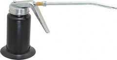 PRO-LUBE - 180 mL Capcity, 6" Long Rigid Spout, Pistol-Grip Oiler - Steel Pump, Steel Body, Powder Coated - A1 Tooling