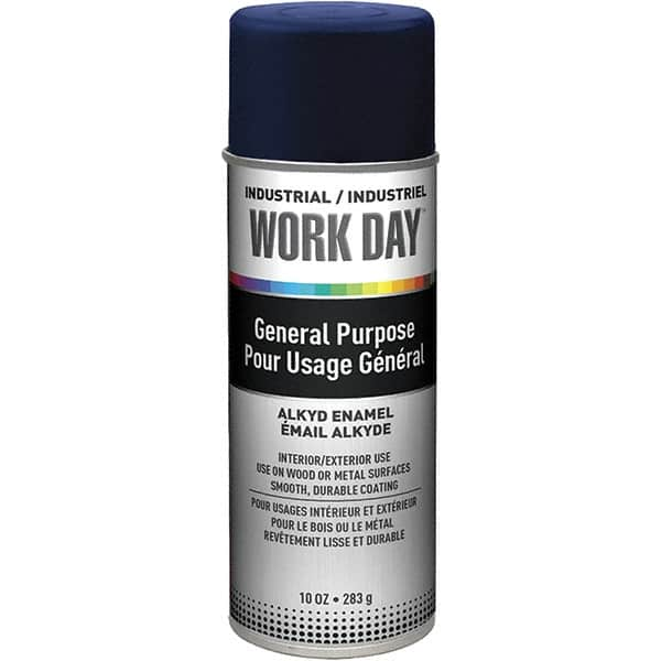 Krylon - Blue, Gloss, Enamel Spray Paint - 9 to 13 Sq Ft per Can, 10 oz Container, Use on Ceramics, Glass, Metal, Plaster, Wood - A1 Tooling