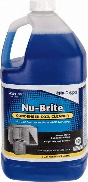 Nu-Calgon - 1 Gal Bottle HVAC Coil Cleaner - Alkaline Formula - A1 Tooling