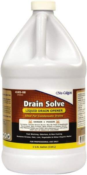 Nu-Calgon - 1 Gal Liquid Drain Cleaner - Unscented, Bottle - A1 Tooling