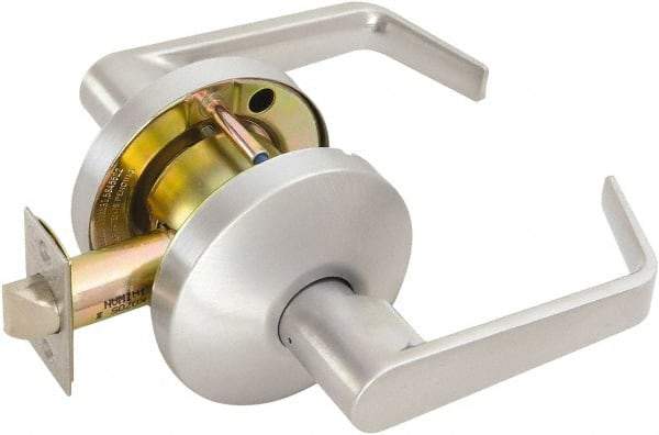 Falcon - Medium Duty Passage Lever Lockset - 2-3/4" Back Set, Satin Chrome Finish - A1 Tooling