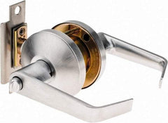 Falcon - Medium Duty Entry Lever Lockset - 2-3/4" Back Set, For Best/ Falcon I/C-Core Cylinder, Satin Chrome Finish - A1 Tooling