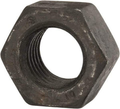 Value Collection - M30x3.50 Steel Right Hand Hex Nut - 46mm Across Flats, 24mm High, Uncoated - A1 Tooling