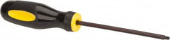 Stanley - #1 Point, 4" Blade Length Square Recess Screwdriver - 7-7/8" OAL - A1 Tooling