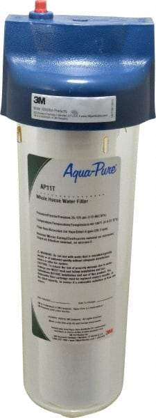 3M Aqua-Pure - 4-9/16 Inch Outside Diameter, 9-3/4 Inch Cartridge Length, 5 Micron Rating, Cartridge Filter Assembly - 3/4 Inch Pipe, Reduces Dirt and Rust - A1 Tooling