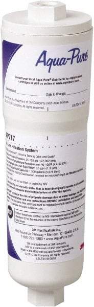 3M Aqua-Pure - 0.5 GPM Max Flow Rate, 1/4 Inch Pipe, Inline Water Filter System with Disposable Filter and Quick Disconnect Fittings - Reduces Sediment, Taste, Odor, Chlorine and Scale - A1 Tooling