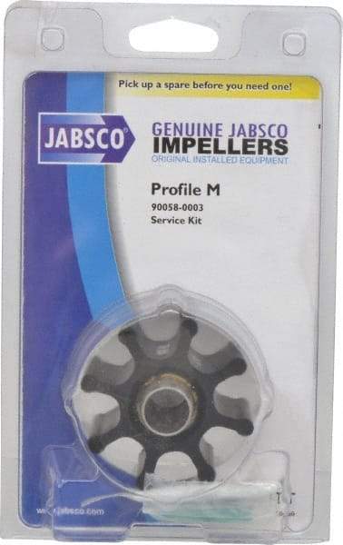 Jabsco - Nitrile Impeller Kit Repair Part - Contains Impeller, Seal, Gasket, For Use with Jabsco Model 6050-0001 Flexible Impeller Pump Motors - A1 Tooling