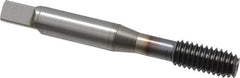 OSG - 5/16-18 UNC H5 Thread Limit Modified Bottoming Thread Forming Tap - Powdered Metal High Speed Steel, TiCN Finish, 2-23/32" OAL, 1-1/8" Thread Length, Right Hand Thread, Series EXOTAP NRT - A1 Tooling