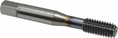 OSG - 3/8-16 UNC H5 Thread Limit Modified Bottoming Thread Forming Tap - Powdered Metal High Speed Steel, TiCN Finish, 2-15/16" OAL, 1-1/4" Thread Length, Right Hand Thread, Series EXOTAP NRT - A1 Tooling