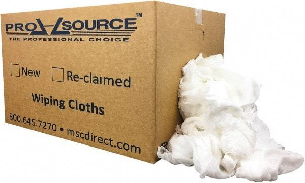 PRO-SOURCE - 275 Piece, Lint Free White Cheesecloth - 36 Inch Long x 30 Inch Wide Sheet, Washed, Box - A1 Tooling