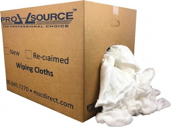 PRO-SOURCE - 500 Piece, Lint Free White Cheesecloth - 36 Inch Long x 30 Inch Wide Sheet, Washed, Box - A1 Tooling