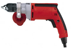 Milwaukee Tool - 1/2" Keyless Chuck, Pistol Grip Handle Electric Drill - A1 Tooling