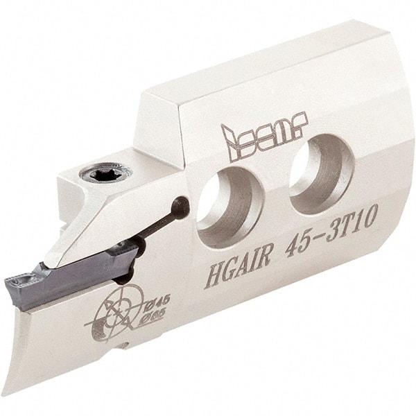 Iscar - 3" Groove Width, 2mm Max Depth of Cut, Left Hand Cut, HGAI Indexable Grooving Blade - HGN-C, HGPL Insert Style, Series Heliface - A1 Tooling