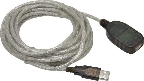 Tripp-Lite - 16' Long, USB A/A Computer Cable - Black, Male x Female - A1 Tooling