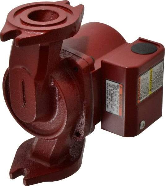 Bell & Gossett - 1/40 hp, 5-9/16" Long, 1 Phase, Cast Iron Housing, Polypropylene Impeller, Inline Circulator Pump - 115 Volt, 60 Hz, 6-3/8" Flange Width, Bell & Gossett Part No. 103267, 150 Max psi, ODP Motor - A1 Tooling