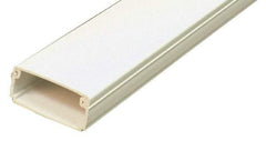 Wiremold - 2.44m Long x 5/8 Inch Deep x 1-1/8 Inch Wide, Raceway - Continuous Cover, 1 Channel, Ivory - A1 Tooling