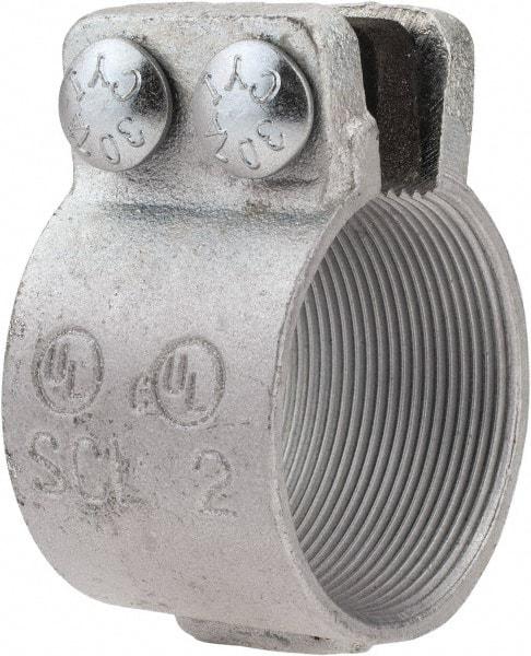 Thomas & Betts - 2" Trade, Malleable Iron Threaded Rigid/Intermediate (IMC) Conduit Coupling - Noninsulated - A1 Tooling