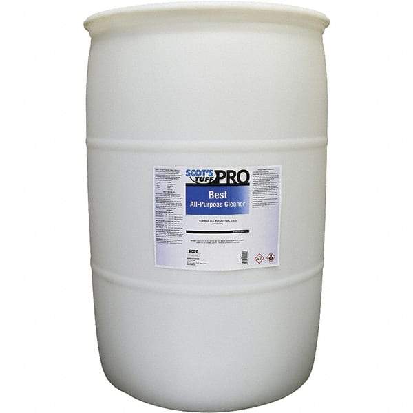 Scot's Tuff - 55 Gal Drum All-Purpose Cleaner - Liquid, Low Sudsing, Pleasant - A1 Tooling