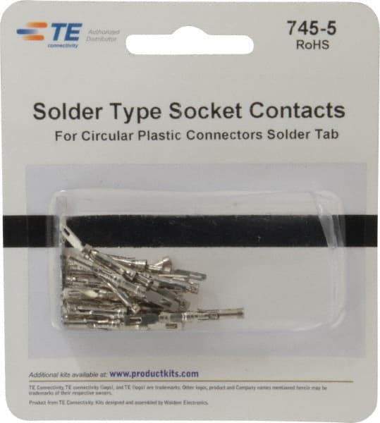 Tyco/Amp - Modular Receptacle Plug Connector Solder Socket Contact - A1 Tooling