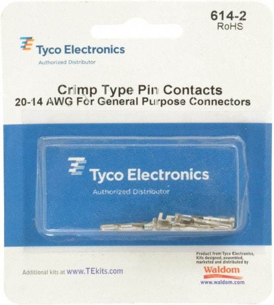 Tyco/Amp - 20 to 14 AWG Wire Modular Receptacle Plug Connector Pin Contact - A1 Tooling