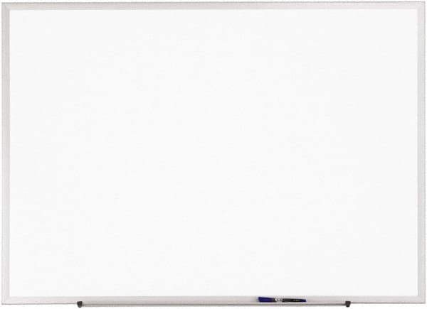 Quartet - 48" High x 72" Wide Erasable Melamine Marker Boards - Anodized Aluminum, 51-1/2" Deep - A1 Tooling